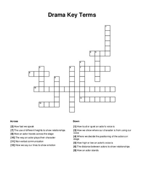 Enter a Crossword Clue Sort by Length. . Sung dramas crossword clue